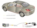 CCD штатная камера заднего вида AVS326CPR (#003) для AUDI A1/A4/A5/A7/Q3/Q5