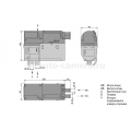 Жидкостный отопитель Eberspacher HYDRONIC B4W SC (бензиновый компактный)