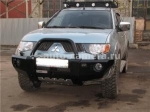 Передний силовой бампер DDengineer для Mitsubishi L200 2006- #2